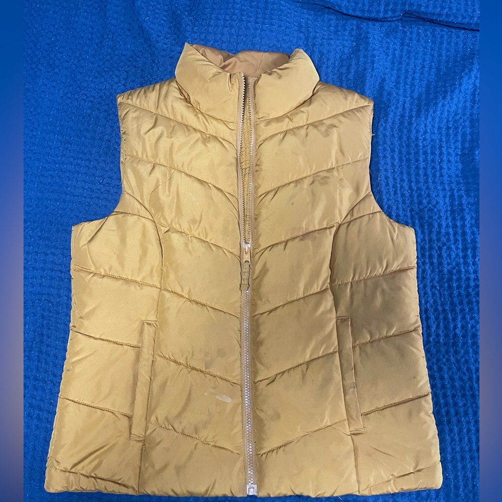 Mustard yellow Puffer Jacket